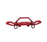 Compatible avec HB ZP1001 ZP1002 ZP1003 ZP1004 1/10 RC Voiture À Chenilles Pièces Et Accessoires De Mise À Niveau Pare-Chocs Avant en Métal RC Pare-Chocs(Red)