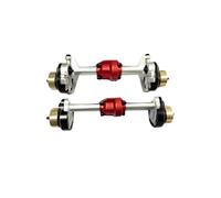 Compatible avec HOBBYPLUS 4WD pour CR18P pour Rock pour Van 1/18 RC Pièces De Chenilles Tout-Terrain 2 Pièces Essieu Portail Avant Et Arrière en Aluminium 195g Pièces Mise RC