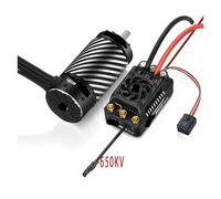 Compatible avec Hobbywing EZRUN, Max5 HV G2 250A 6-12S Brushless ESC avec capteur et Moteur brushless 56118SD 650KV/800KV/1100KV(250A KV650 Combo)