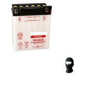 COMPATIBLE AVEC HONDA 600 XL V Transalp 1997 BATTERIE PRÊT À L'UTILISATION YUASA YB12A-B BATTERIE 12 AMP 12 V POUR MOTO 113X70X105 MM
