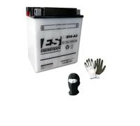 Compatible avec Honda CB Nighthawk 750 ANNÉE 1991 al 2003 Batterie YB14-A2 ENERGYSAFE ESB14-A2 Batterie 14AH AMPÈRES 12 Volts 134X89X166MM DÉMARRAGE CCA 180A en