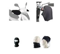 Compatible avec Honda CBF 125 Couvre-POIGNÉES PROTÈGE-Mains NÉOPRÈNE IMPERMÉABLE PROTÈGE-Mains UNIVERSELS pour Moto Scooter POIGNÉES DE Guidon Facile À Monter