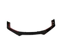 Compatible avec Honda City 3 pièces pare-chocs avant lèvre becquet diffuseur pelle ABS noir Kit de carrosserie 2015-2019(Glossy Black)