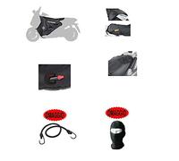 Compatible avec Honda Forza 125 ABS 2018-2020 Tablier Couvre-Jambes Tucano Urbano R198-X TERMOSCUD SPÉCIFIQUE pour Scooter Couverture Thermique IMPERMÉABLE Interne ECO Fourrure