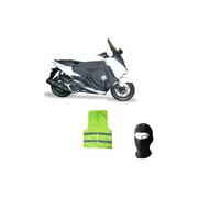 Compatible avec Honda Forza 125 ABS par an 2016 Couvre-Jambes R176C -X TERMOSCUDO Tucano Urbano Couverture Thermique IMPERMÉABLE Interne en Fourrure ECO SPÉCIFIQUE pour Scooter