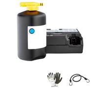 Compatible avec Honda Integra 700 DCT KIT DE RÉPARATION DE GONFLEUR Automatique Moto-Scooter-VÉLO Pneu-Roue avec COMPRESSEUR ET 450ML DE Liquide D'ÉTANCHÉITÉ Dunlop Tech
