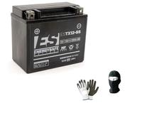 Compatible avec Honda PC Pacific Coast 800 ANNÉE 1989 al 1998 Batterie YTX12-BS ENERGYSAFE ESTX12-BS CHARGÉE ET PRÊTE À l'emploi Batteries 10 AMPÈRES 12 Volts 152X88X131MM 150A en