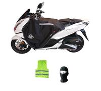 Compatible avec Honda PCX 125 par an 2021 Couvre-Jambes R223-X TERMOSCUDO Tucano Urbano Couverture Thermique IMPERMÉABLE Interne en Fourrure ECO SPÉCIFIQUE pour Scooter
