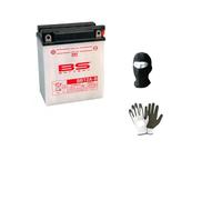 Compatible avec Honda XL V Transalp 600 dal 1988 al 1999 Batterie BS BB12A-B YB12A-B FOURNIE Complete A Utiliser avec des Batteries 12 AH Ampere 12 Volt 134X80X160MM