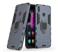 Compatible avec Honor 8X Coque, Anneau de Support Téléphone Voiture Magnétique Bague 360 Étui de Protection pour Huawei Honor 8X (Bleu Marine)