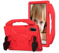 Compatible avec Honor Pad X8A 11" 2024 - Étui de protection léger en EVA résistant aux chocs et résistant aux chocs avec poignée et support pour tablette - Rouge