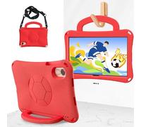Compatible avec Honor Pad X9A 11,5" (2025) pour enfants, coque antichoc convertible avec poignée, étui de protection robuste en EVA léger adapté aux enfants, rouge
