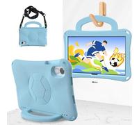 Compatible avec Honor Pad X9A 11,5" (2025) pour enfants, coque antichoc convertible avec poignée, étui de protection robuste en EVA léger adapté aux enfants, bleu clair