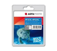 Agfa Photo 21XL+22XL Multipack Noir(e) / Plusieurs couleurs Original APHP21_22SET