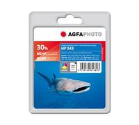 Compatible Avec Hp 343 (c8766ee) Agfa Photo Aphp343c Cartouche D'encre Couleur Couleur