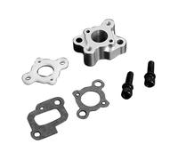 Compatible avec HPI pour Baja 5B 5T 5Sc pour Losi 5Ive T pour Rovan 1/5 Pièces De Voiture Radiocommandée Ensemble De Collecteur D'admission CNC Moteur Essence 23-30,5 Cm³ RC Pièces