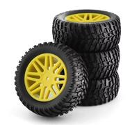 Compatible avec HSP 15502 94107 94170 94155 94177 pour HPI 1/10 RC Voiture Camion De Course Courte 95mm Pneus De Mise À Niveau Roue De Pneu 12mm Hex RC Voiture Pneus