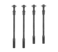 Compatible avec HSP 94180 1/10 RC Modèles Pièces De Rechange Voitures pour Rock Crawler Pangolin 4 Pièces Arbre De Transmission en Métal Gauche Et Droite 18007 18008 Pièces détachées RC