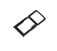 Compatible avec Huawei P30 Lite MAR-LX2 2019 Try Tray Plateau (noir) pour carte double SIM 1 + fente SIM 2 ou chariot pour lecteur de carte mémoire micro SD