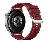 Compatible avec Huawei Watch GT 6 Pro 46 mm Bracelets sans gap en nylon avec bracelet de rechange en silicone pour GT6 Pro, taille unique, silicone, Pas de pierre précieuse