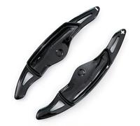 Compatible Avec Hyundai Pour Genesis G70 2018 2019 2020 2021 2022 1 Paire D'extensions De Palettes De Changement De Vitesse De Volant De Voiture ABS(Satin black)