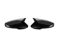 Compatible Avec Hyundai Pour I30 2012 2013 2014 2015 2016, Garniture De Couverture De Rétroviseur Extérieur De Style De Voiture Rétroviseurs Auto Coques(Bright Black)