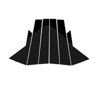 Compatible Avec Hyundai Pour IX35 Pour Tucson 2010 2011 2012 2013 2014 2015 6 Pièces Poteaux Pilier Voiture Moulures Fenêtre Garnitures Autocollants Décoration BC Autocollant Colonne