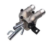 Compatible avec Hyundai pour Matrix 2001-2010 Boîtier De Thermostat Sortie De Pompe À Eau De Refroidissement Moteur 2562026160 2562026120 Thermostat Refroidisseur