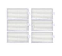 Compatible avec Ilife, V55 V50 V5 V5s V3 V3s V55 Pro X5, accessoires de filtre Hepa en éponge, kits de pièces de rechange for aspirateur robot, cartouche d'aspirateur(6 PACK)