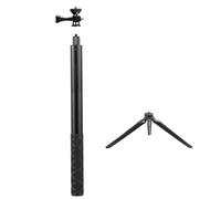 Compatible avec Insta360 One X/X2 - Monopode en Alliage d'aluminium de 2 m, Accessoire for Perche à Selfie Multi-caméras(Monopod and Tripod)
