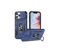 Compatible avec iPhone 13 Pro Max - Coque CamShield / Protection caméra antichoc bleue compatible avec Apple et iPhone 13 Pro Max