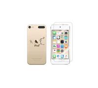 Compatible avec iPod Touch 5, Touch 6, Touch 7 Coque Gel imprimée Solide résistante +1 Verre en Verre trempé Transparent résistant (Course poursuite)