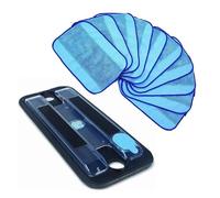 Compatible avec IRobot Braava 320 380 380T Mint 4200 5200 5200C, pièces for aspirateur Robot, Chiffons de vadrouille, Capuchon de mèche d'eau, Accessoires de Plateau Humide(Plum)
