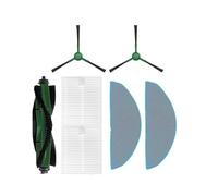Compatible avec IRobot Roomba Combo Essential Roomba Vac Essential Cleaner Robot Aspirateur Brosse latérale principale Filtre HEPA Accessoires (Lot de 6)