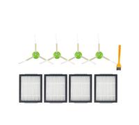 Compatible avec IRobot Roomba I3, I4, I6, I6+, I7, I7+, I8, I8+, E5, E6, E7, pièce d'aspirateur filtre Hepa de remplacement de la brosse latérale principale(Color:9)