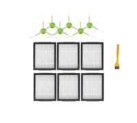 Compatible avec IRobot Roomba I3, I4, I6, I6+, I7, I7+, I8, I8+, E5, E6, E7, pièce d'aspirateur filtre Hepa de remplacement de la brosse latérale principale(Color:8)