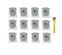 Compatible avec iRobot, sacs d'élimination de la saleté | Sacs à poussière multi-ensembles for Roomba I7+/S9+/E5/E6 et base propre, remplacement durable(12pcs)
