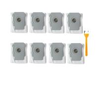 Compatible avec iRobot, sacs d'élimination de la saleté | Sacs à poussière multi-ensembles for Roomba I7+/S9+/E5/E6 et base propre, remplacement durable(8pcs)