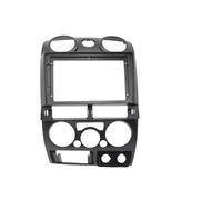 Compatible avec Isuzu D Max MU-7 2001-2005 Compatible avec Chevrolet Colorado : façade d'autoradio 9 Pouces, kit de Cadre pour Tableau de Bord.(2006-2012 Black)