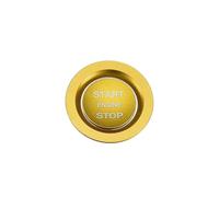 Compatible Avec Jaguar XF Pour XFR Pour XFR-S 2015 2016 2017 2018 2019 2020 2021 2022 Kit D'autocollants Bouton De Démarrage Et D'arrêt Du Moteur De Voiture, Cache Autocollant Pièces(Jaune)