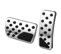 compatible avec Jeep Pour Compass MP 2017 2018 2019 2020 2021 2022 Pédales de style de voiture Frein à gaz Repos antidérapant en acier inoxydable Couvre-pédale AT Fuel Car Pedals Cover (couleur : 3