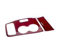 Compatible Avec Jeep Pour Grand Pour Cherokee 2014 2015 Panneau Porte-gobelet Levier De Vitesses Voiture Couvercle Décoration Garniture Autocollants Intérieur de voiture(Red)