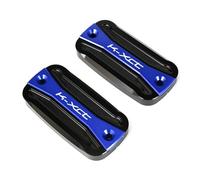 Compatible avec K-XCT 300 300i ABS 2013-2023 Maxi Sooters Couvercle de bouchon de réservoir de liquide de frein bleu KXCT 125 125i(Black blue)