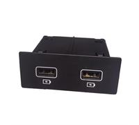 Compatible Avec Kadjar 280230033R Double Port D'alimentation USB, Sortie De Prise, Port De Charge AUX Modulaire Adaptateur Voiture