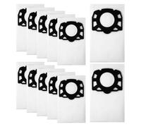 Compatible Avec Kärcher, 2.863-006.0 KFI 487 WD4 WD5 WD6 WD5P WD6 Premium WD6 P Premium MV4 MV5 MV6 KWD4 KWD5 KWD6 KNT4 Sac À Poussière De Rechange(12PCS)