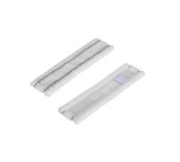 Compatible avec Karcher, WV1 WV50 WV75 WV2 WV5, nettoyeur de vitres en Microfibre, chiffons de vadrouille, accessoires de remplacement adaptés à la tête de vadrouille(SET B 2PCS)