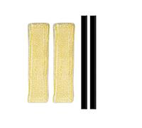 Compatible Avec Karcher, WV2 WV5, Aspirateur De Fenêtre, Chiffon De Vadrouille Lavable, Chiffons De Nettoyage En Verre, Bande De Caoutchouc, Pièces De Rechange(280mm A)