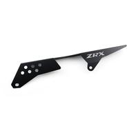 Compatible avec : Kawaaki ZRX 1200 BJ 2001-08 Protection de chaîne avec logo noir. IBEX