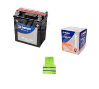COMPATIBLE AVEC KAWASAKI 250 ZZR 2001 BATTERIE YTX7L-BS TECNIUM BTX7L-BS BATTERIES 6 AMPÈRES 12 VOLTS PRÊT À L'EMPLOI CHARGEUR MOTO SCOOTER 113X70X130MM