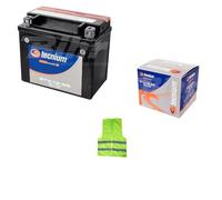 Compatible avec Kawasaki 650 ER-6n 2006 année Batterie TECNIUM YTX12-BS Batteries 10 AMP PRETES A Usage SPECIFIQUE Moto Scooter 150X87X130MM